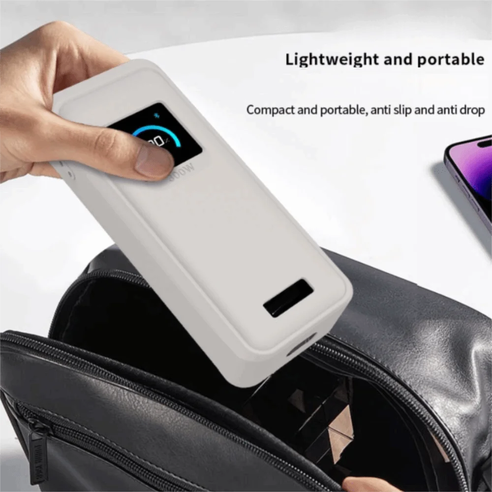 New Shockproof Silicone Case Soft Dustproof Protective Cover Protector Sleeve Shell for Anker Prime Power Bank(26250mAh 300W)