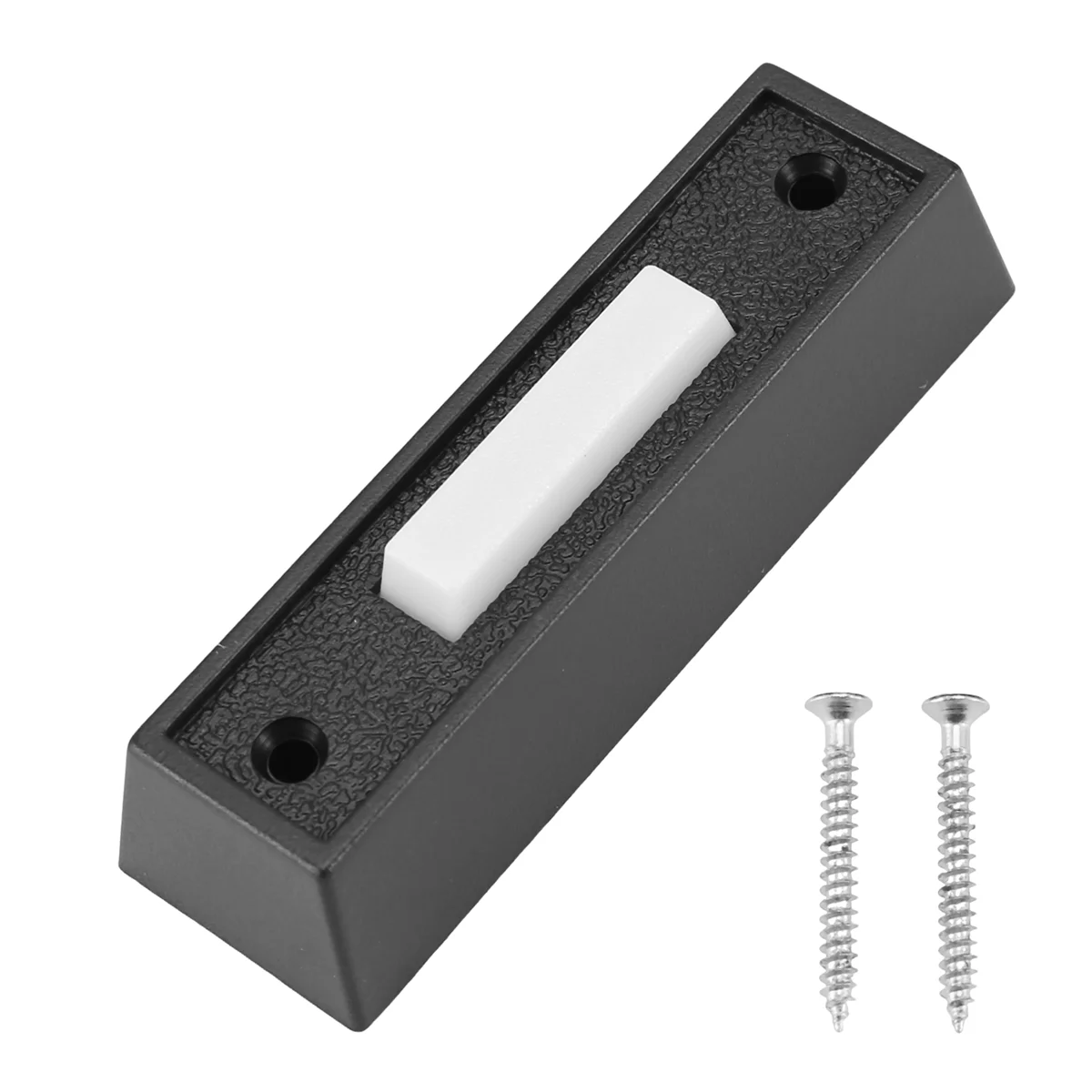 ABQR 1 قطعة زر جرس الباب السلكي مع ضوء LED، استبدال زر حلقة جرس الباب، مفتاح فتاحة الباب المثبت على الحائط