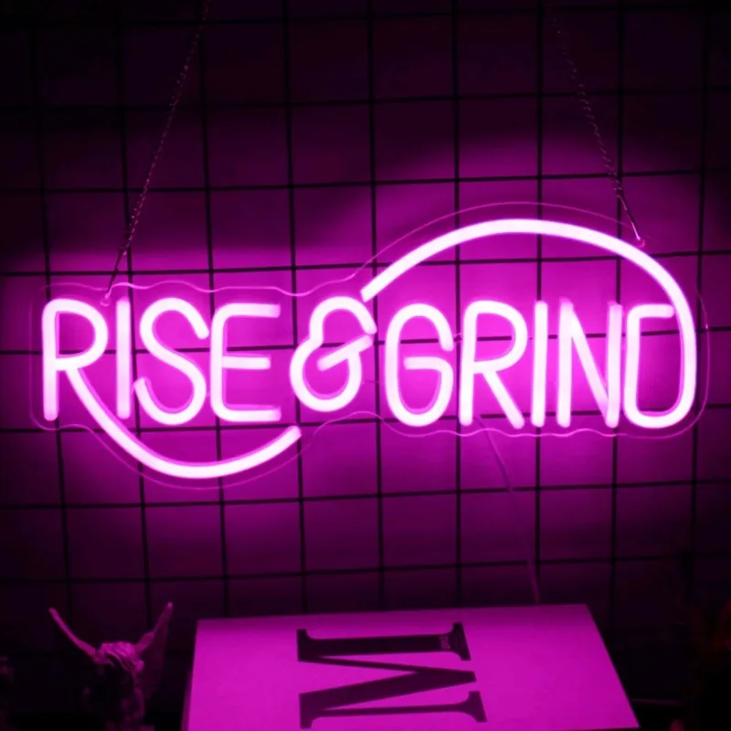 

Lamp wall, bar interior decoration, acrylic luminous advertising board, letter neon shaped lamp, LED light
