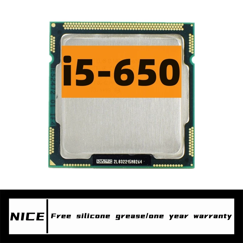 Core i5 650 3.2 GHz Dual-Core CPU Processor 4M 73W LGA 1156