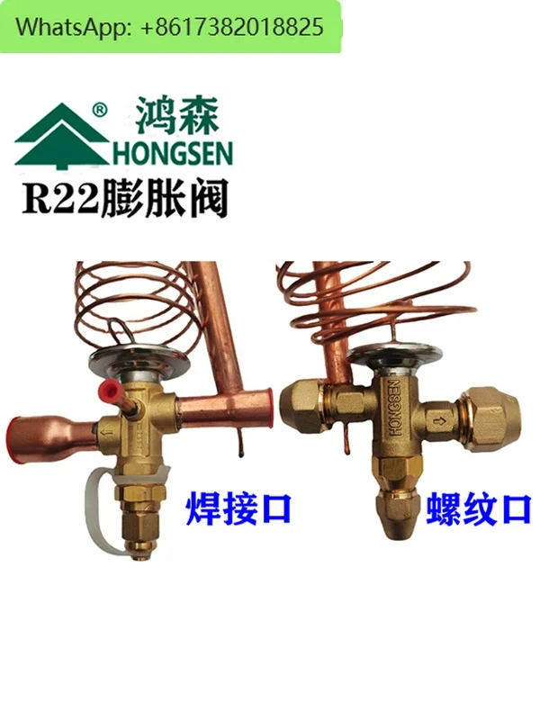 RF22 ERF22W FRF22W Hongsen thermal expansion valve R22 equipment cold storage throttle valve