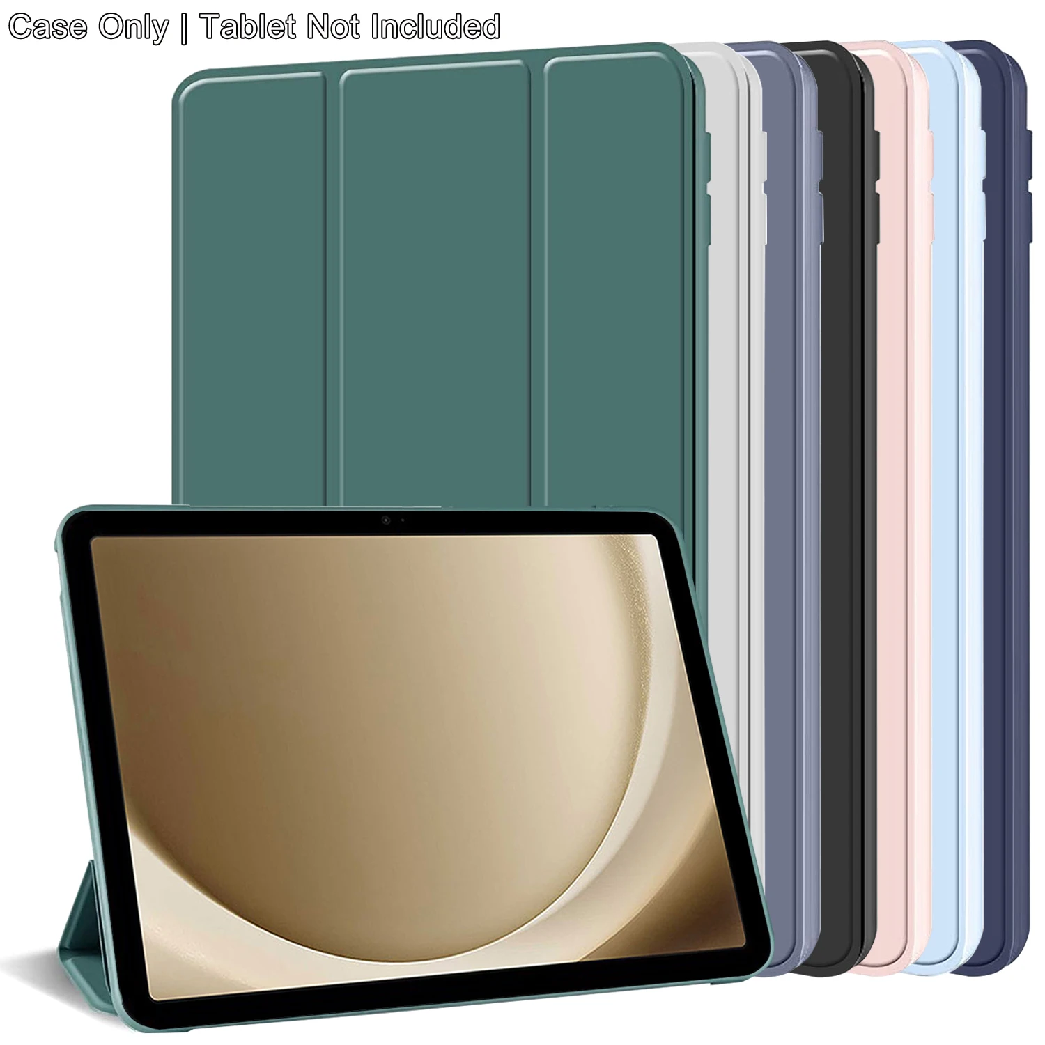 Capa Protetora Tri-fold Magnética em Couro PU para Samsung Galaxy Tab A11 Plus 11'' 2025 SM-X230 X236 X226B