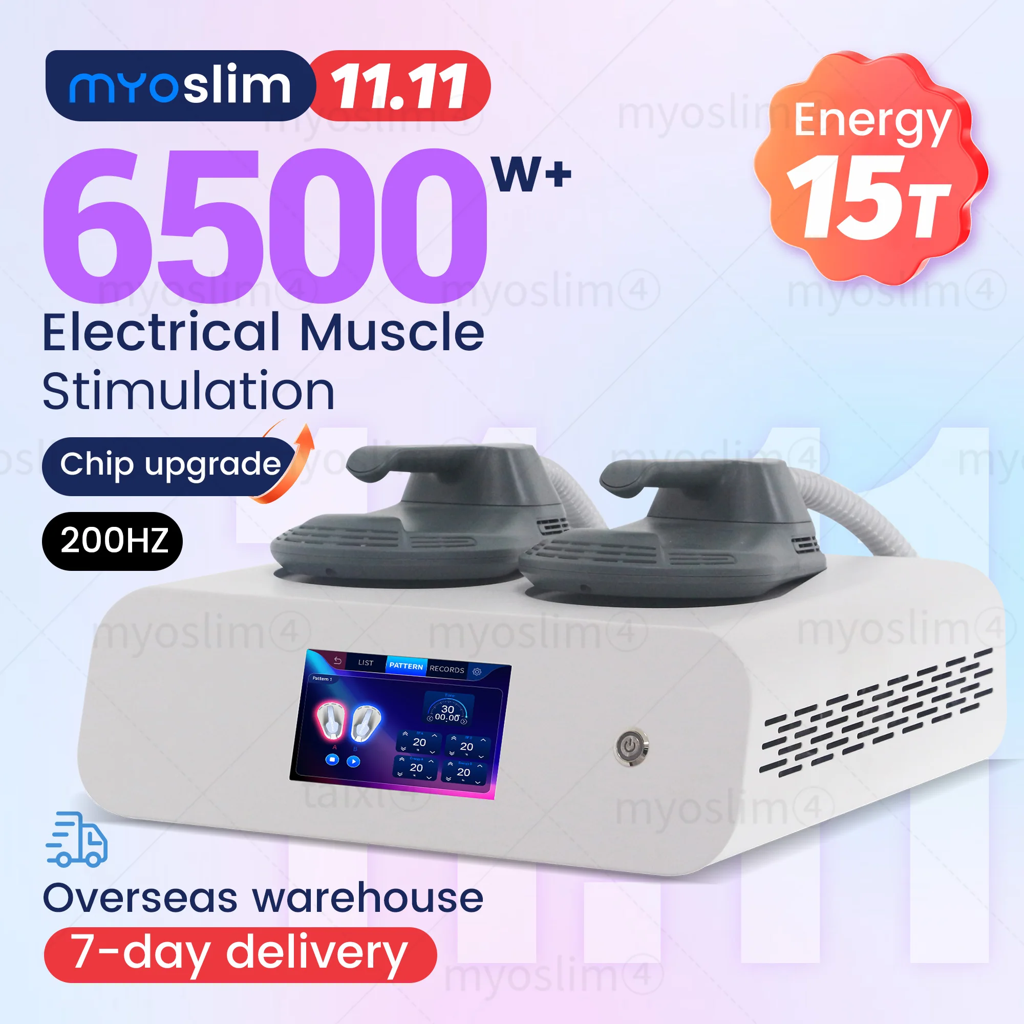 

Myoslim NEO RF HIEMT EMS Body Sculpt Machine Eletric Muscle Stimulator Fat Burner Weight Loss Butt Lifter And Shapers Body Care