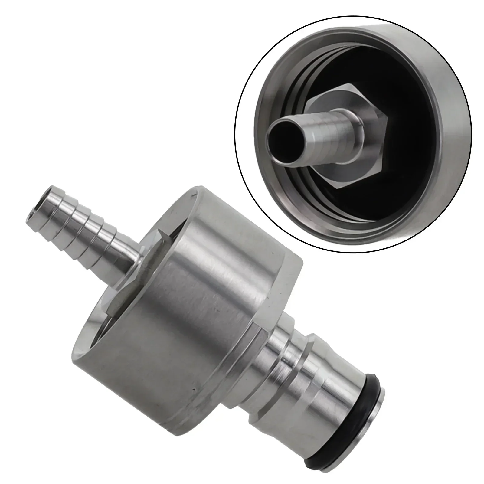 Beer Brewing Carbonation Cap Stainless Steel Carbonation Cap Pressure Bottle Filling Cap 5/16