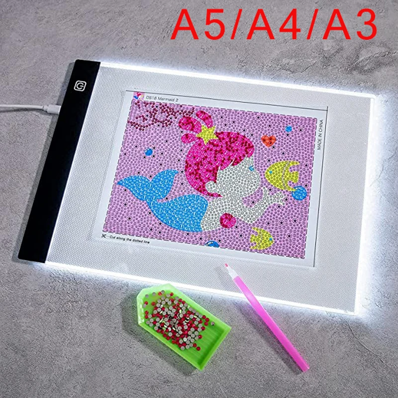 

Elice A3 A4 A5 ultra thin LED Drawing Digital Graphics Pad USB LED Light pad drawing tablet Electronic Art Painting Wacom