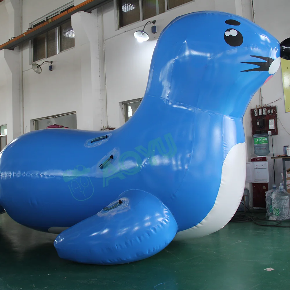 

AOYU Commercial Lake Inflatable Screamer Water Floating Toys Riding Climbing Aqua Park Obstacle Sea Sport Games Equipment