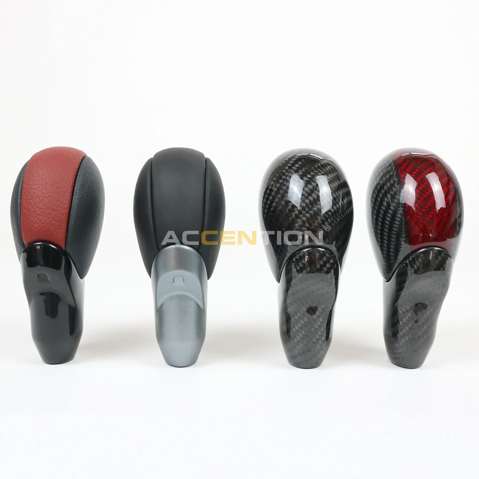 

Automatic Black Real Carbon Fiber / Leather Gear Shift Knob For Nissan Fairlady Z Z34 370Z 2009-2023