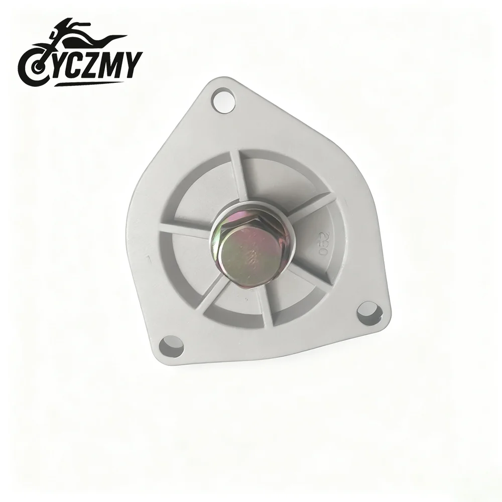 Tapón de drenaje de aceite para motocicleta Suzuki, cubierta de filtro, cubierta inferior de tornillo, placa triangular para GN125 GS125 EN125