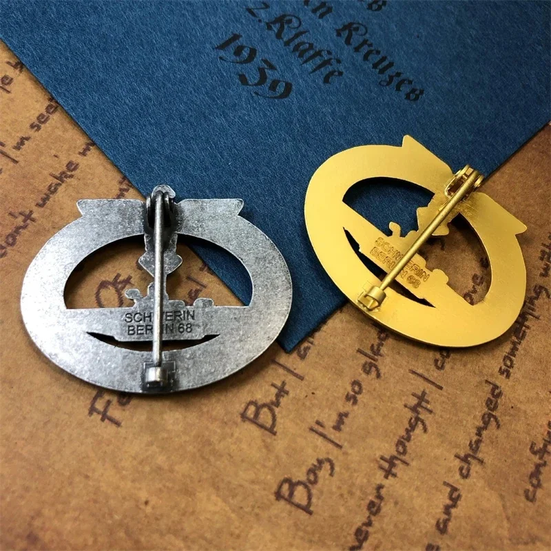 

1шт немецкая медаль подводной лодки крест значок ретро памятная медаль