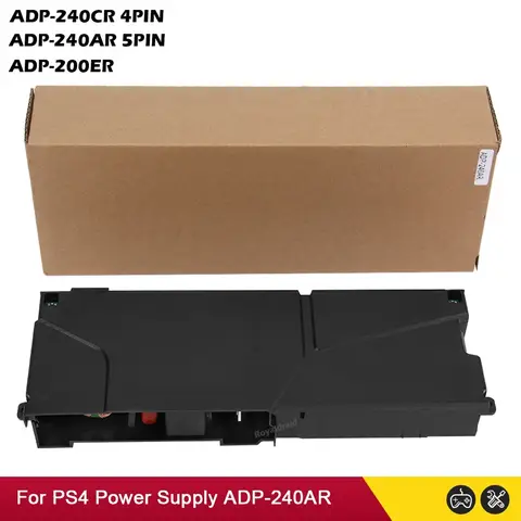 PS4 콘솔 부품용 전원 공급 장치, PS4 CUH-1200 # 콘솔 ADP-200ER N14-200P1A CUH-1000 1100 # 시리즈용 4 핀 ADP-240CR, 240AR 5 핀