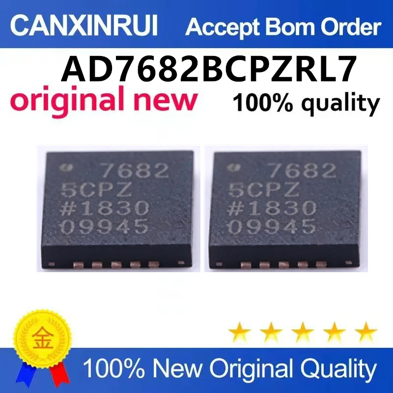 (5pcs-10pcs)Brand new original AD7682BCPZRL7 silk screen 7682BCPZ LFCSP-20 analog-to-digital conversion chip