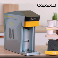 Capadeli 4 in 1 Capsule Coffee Machine Fits Dolce Gusto Nespresso Capsule Pods Ground Coffee K-cup 19Bar Coffee Maker