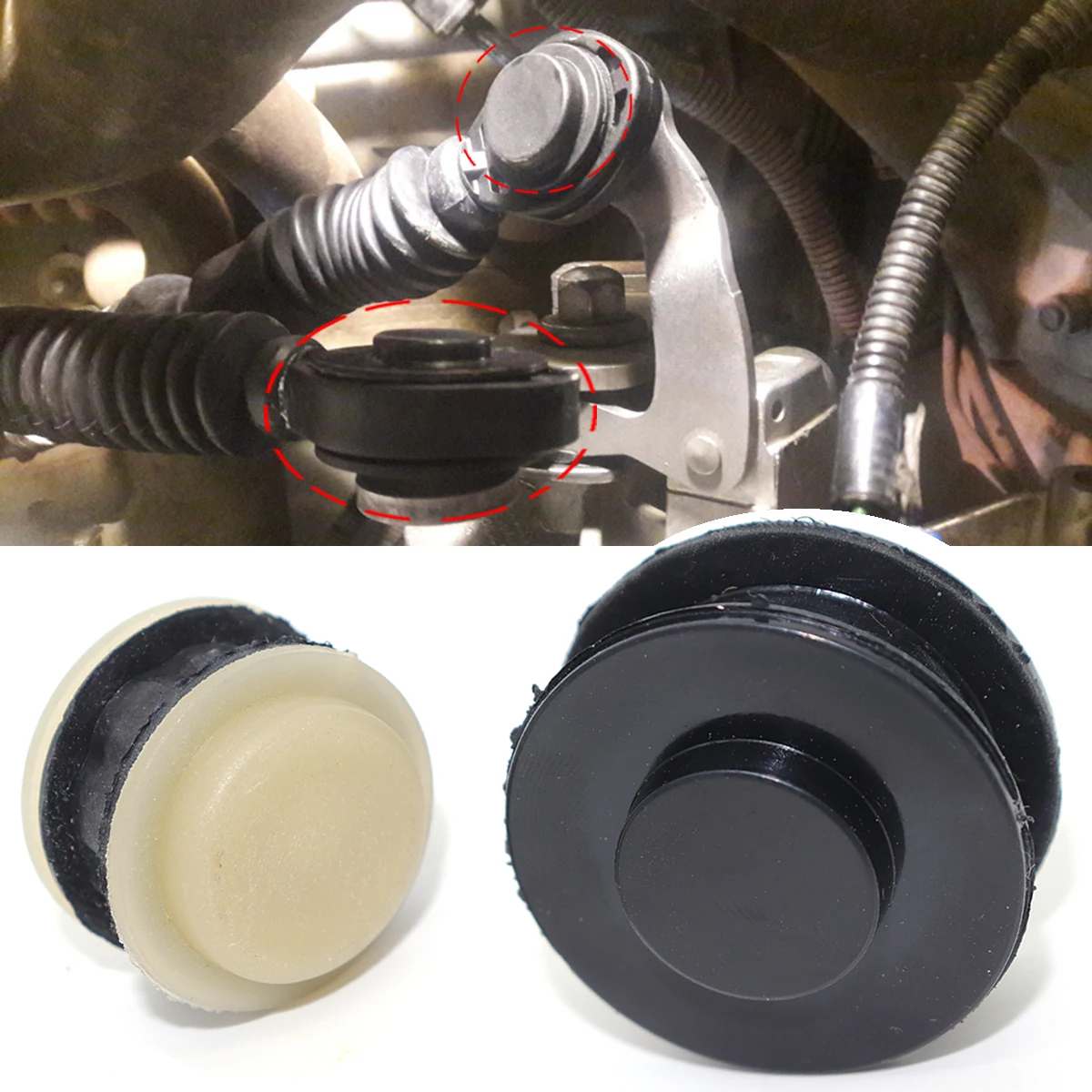 

Manual Gearbox Shift Cable Linkage Control Bushing Gear Shifter Lever Selector End Rod Connect For Lada 1118 111 Bogdan 2111 VAZ