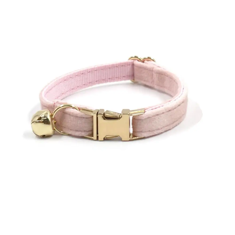 Kostenlose Gravur Personalisiertes Mehrfarbiges Weiches Samt-Katzenhalsband mit Kleiner Glocke, Katzenbedarf, Zubehör – Detail 31