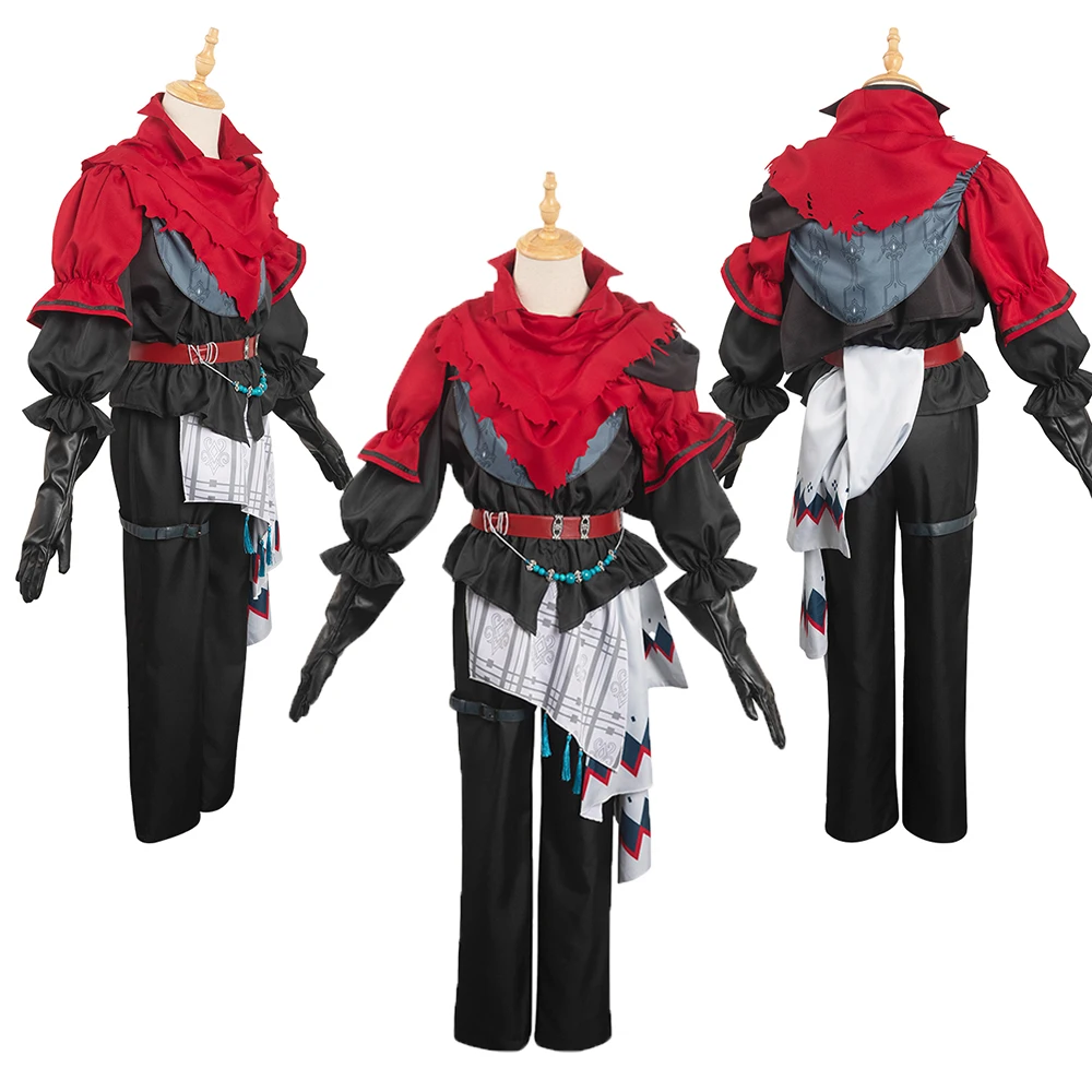 

Game Final Fantasy XVI Joshua Cosplay FF16 Costume Uniform Coat Pants Fantasia Roleplay Outfits Halloween Carnival Party Suit