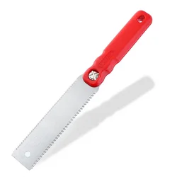 Japanese Small Double-sided Saw Woodworking Hand Mini Saw 65mn Steel Flexible Blade for Cutting Wood Plastic Hand Tools