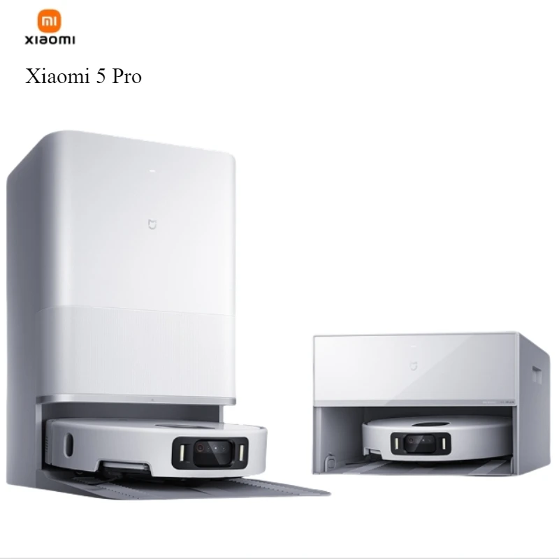 2025 Xiaomi Mijia Robot 5pro Latest Smart Sweeping and Mopping Machine Intelligent Cleaner