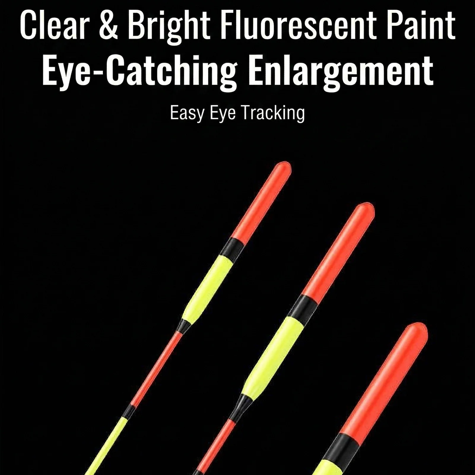 3 Stück/Set Hochsensible Angelposen aus strapazierfähigem Kunststoff für flaches Wasser, Karpfen- und Minnow-Angelausrüstung, Zubehör. – Detail 7