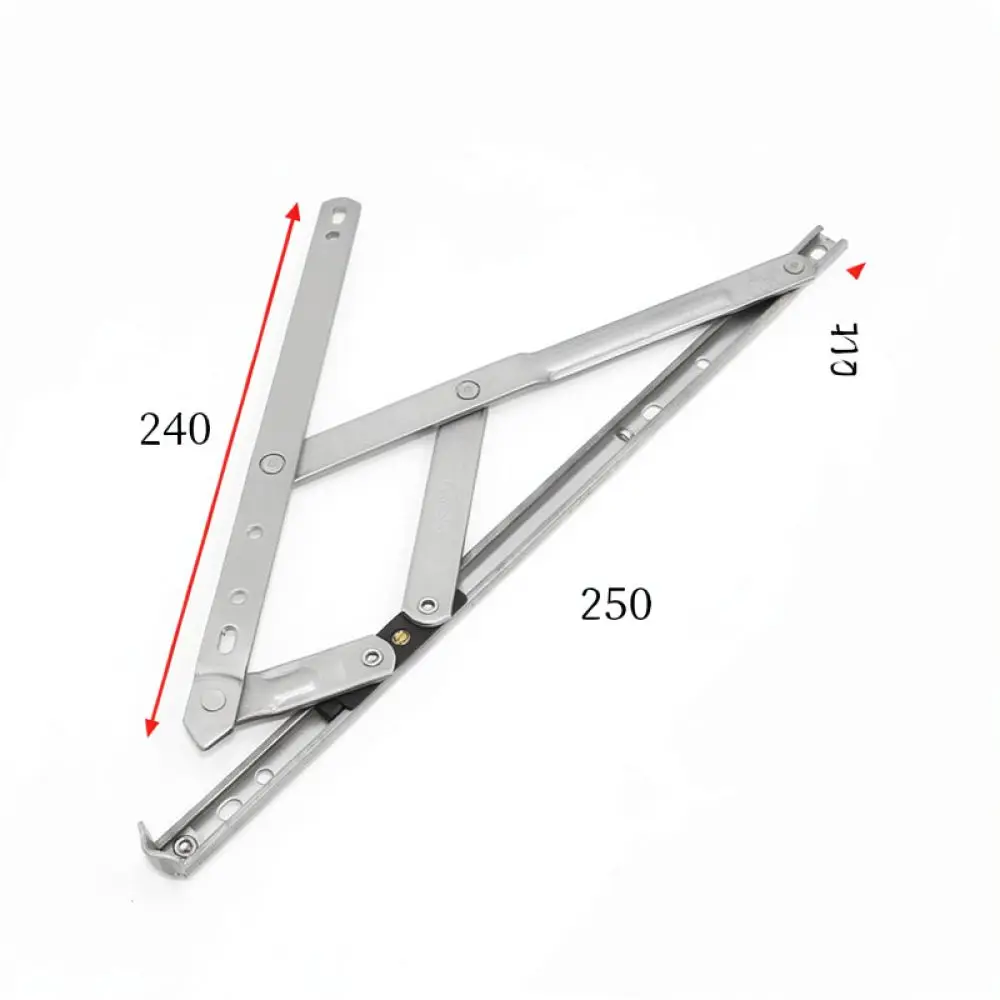 Stainless Steel Casement Friction Stay Hinge Adjustable Window Opening Restrictor Durable Safety Support Hardware