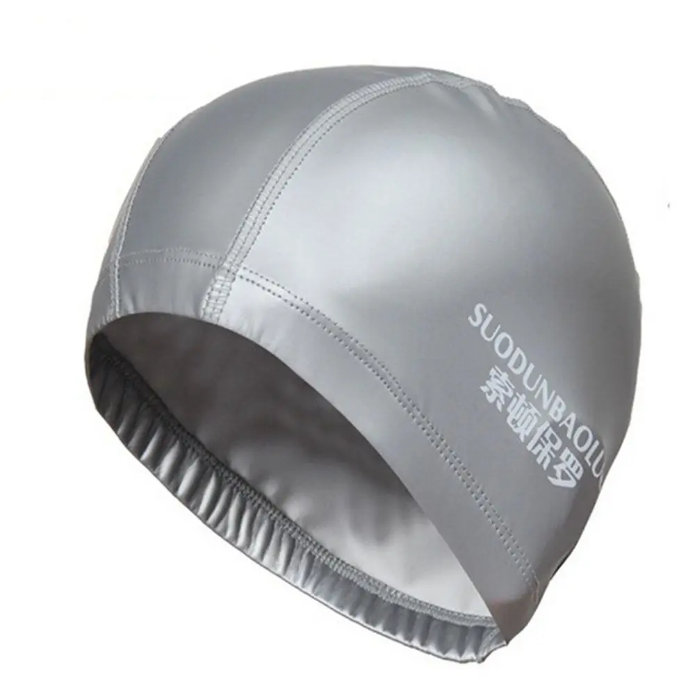 

Adults Men Women Waterproof Free size Protect Ears Non-Slip Elastic Swimming Caps Swim Cap Swim Pool Hat Swimming Caps