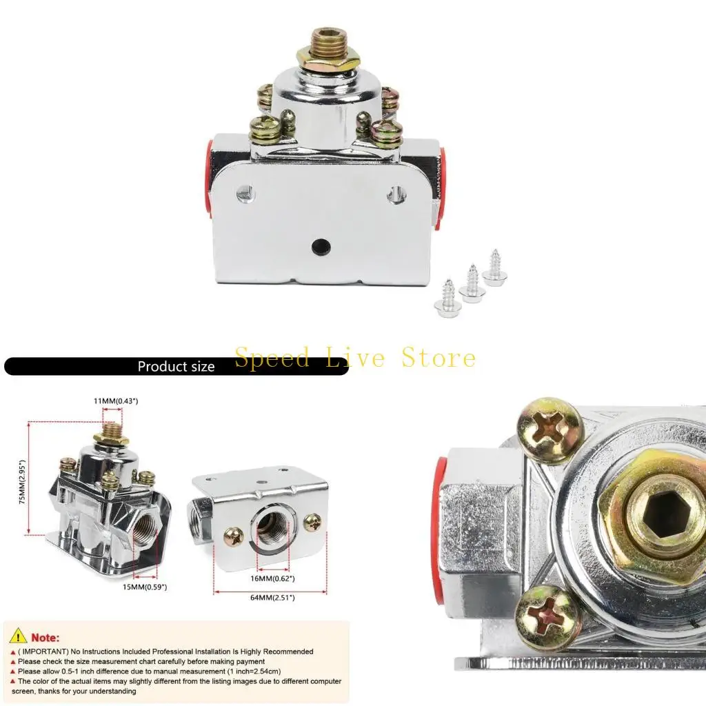 547C منظم ضغط الوقود المكربن من سبيكة الزنك 1-4PSI 12-804 4.5-9PSI 12-803 3/8inch للمكربن