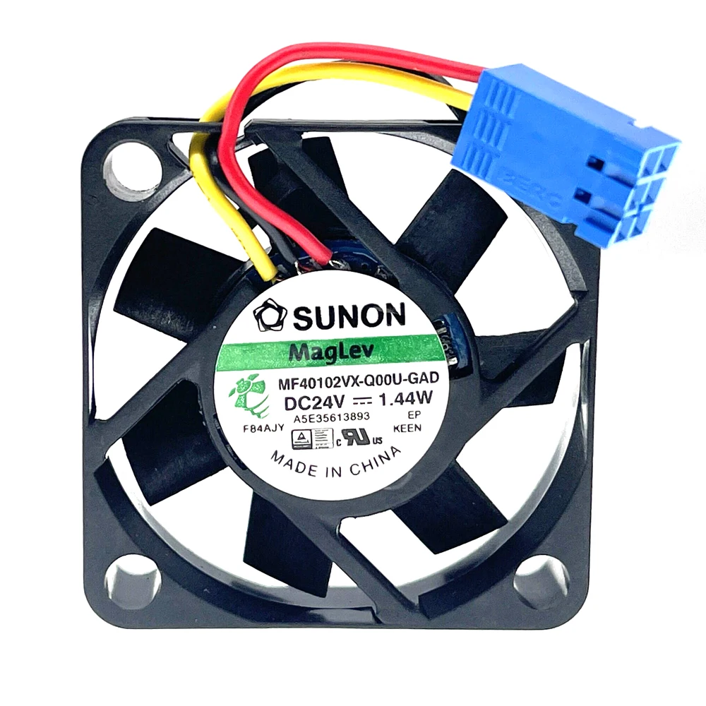 SUNON 4010 슬림 냉각 팬, 3D 프린터 인쇄 몰드용, 40mm, 4cm, 24V, 1.44W, MF40102VX-Q00U-GAD 40x40x10mm, 신제품