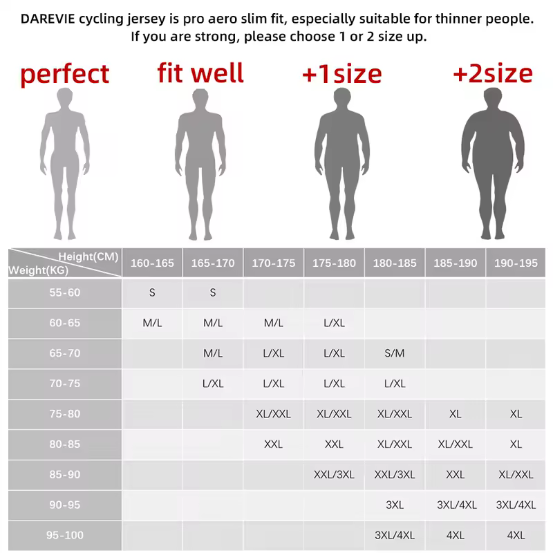 DAREVIE Cycling Jersey Small Size SPF 50+ Training Level Men Women Long Sleeves Cycling Jersey Breathable Man Cycling Maillott - Image 6