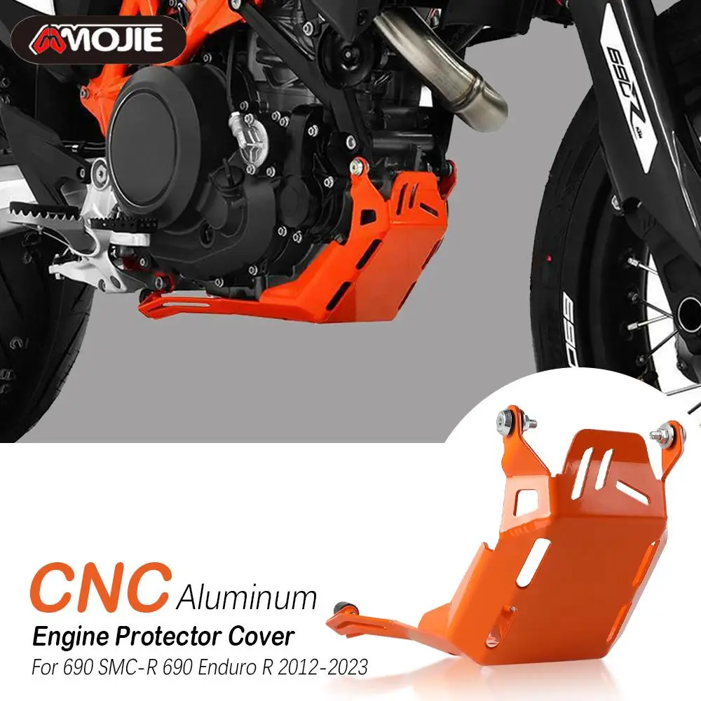 

For 690 SMC-R 690 Enduro R 690 SMCR 690 EnduroR 2012-2023 2022 2021 2020 2019 Engine Protector Cover Skid Plate Splash Guard