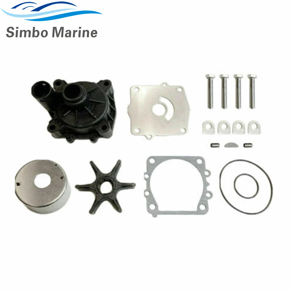 6G5-W0078-01 Water Pump Impeller Kit For Yamaha 2-Stroke 150 175 200 225 HP Outboard Motor 6G5-W0078-A1-00 6G5-W0078-0A 18-3311