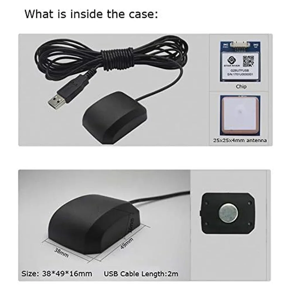 VK-162 G-Mouse USB GPS Dongle Navigation Module USB GPS Antenna Receiver for Raspberry Pi Support Google Earth Window Linux DIY