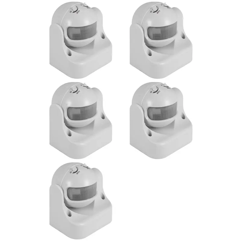 【surpise】5x-pir-infrared-motion-sensor-ac110v-220v-motion-detector-adjustable-switch-for-indoor-and-outdoor-multiple-scenarios