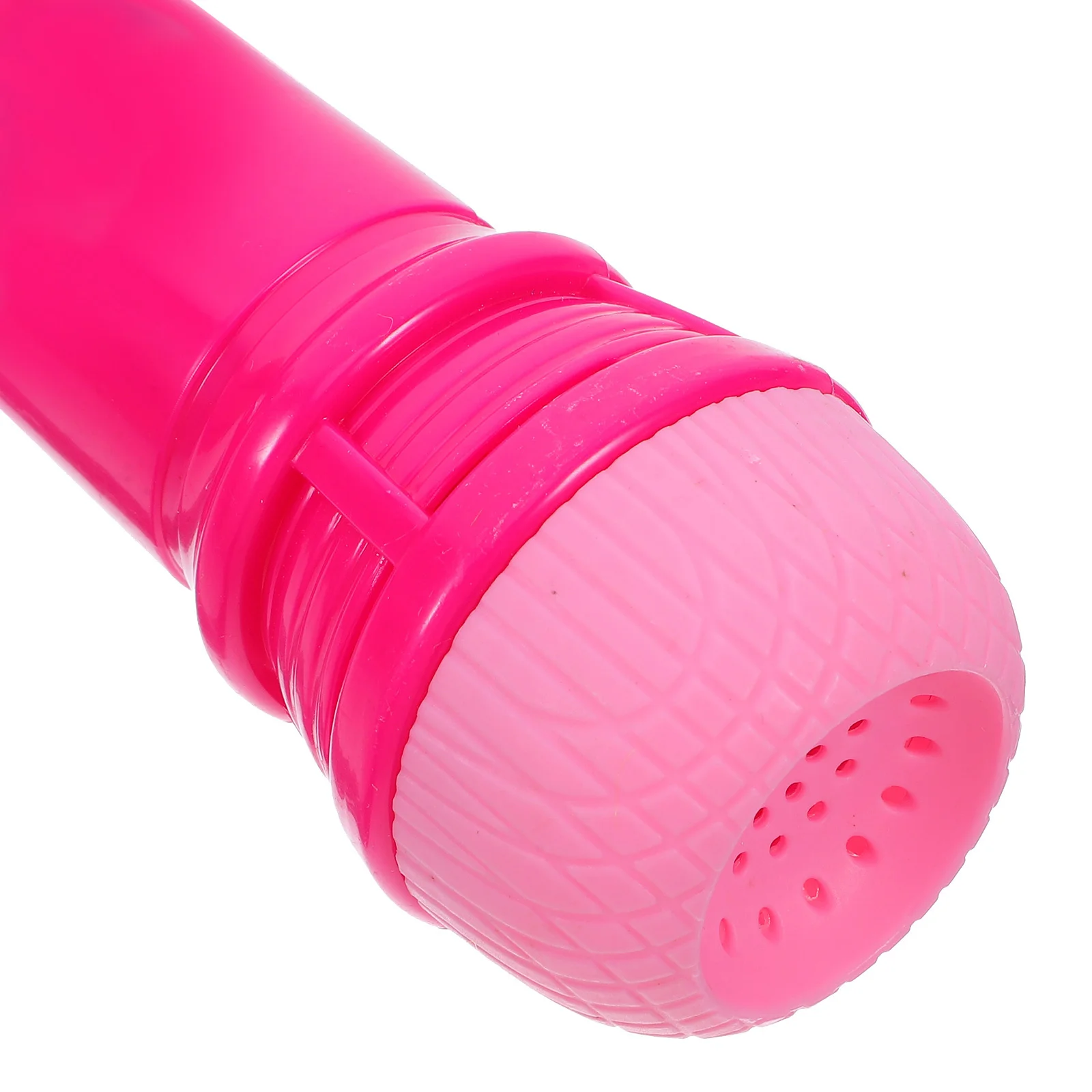 Micrófonos de eco simulados para niños, micrófono educativo de plástico, aprendizaje de música para puesta en escena de canto, 5 uds.