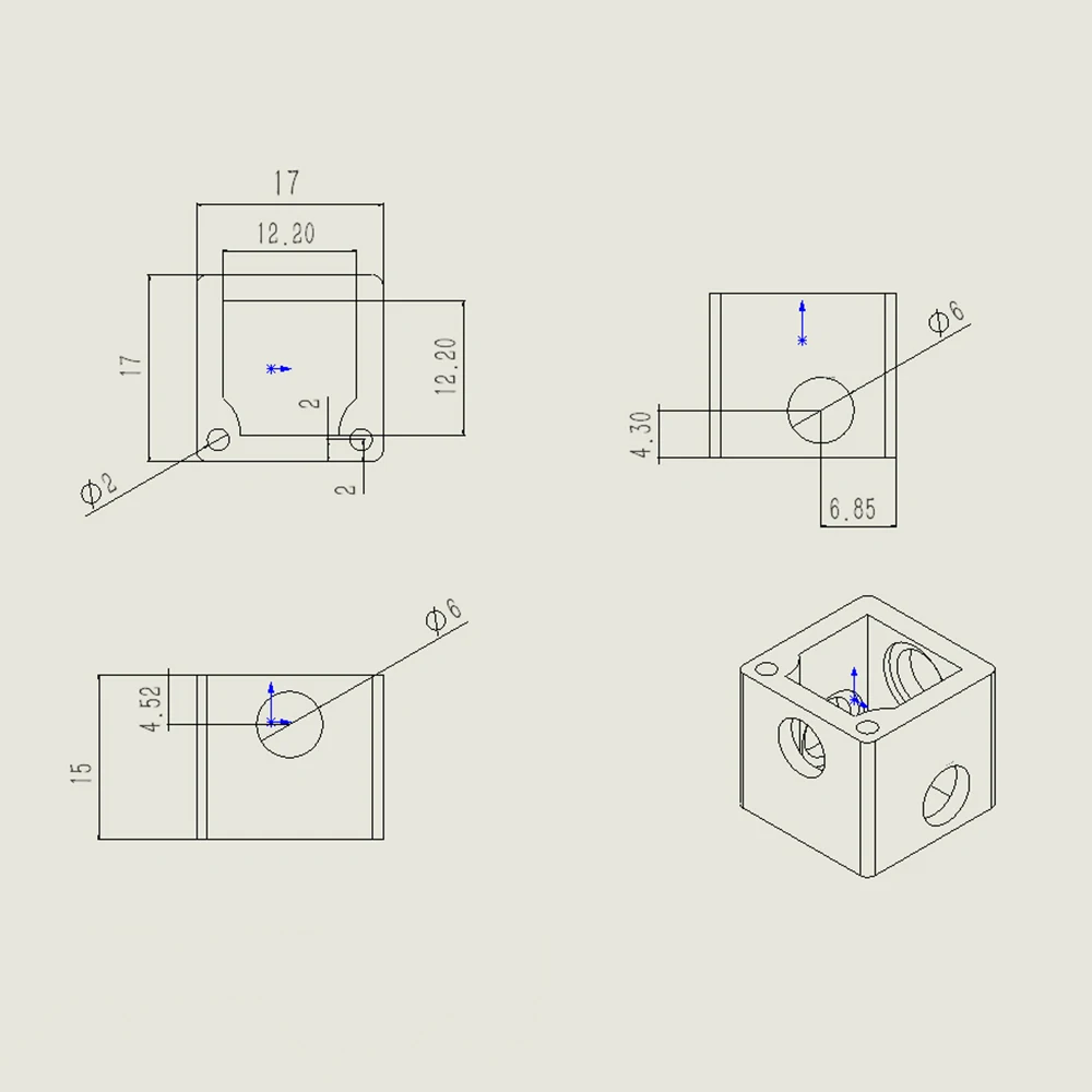 

Mini Worm Gearbox Right Angle Steering Gear 90 Degree Reduction Gearbox Commutator Micro Transmission Box
