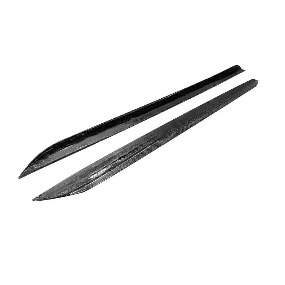 Carbon Fiber Car Side Skirt Extention lip Spoiler For BMW 3 Series G20 320 330i