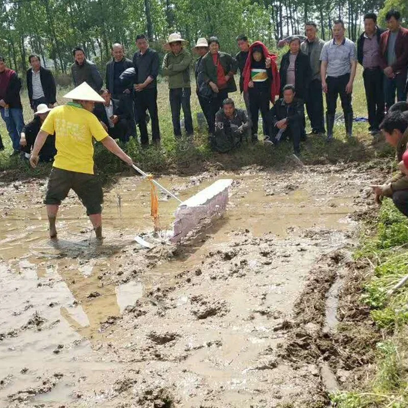 Rice direct broadcast machine for paddy field, hybrid rice on-demand machine