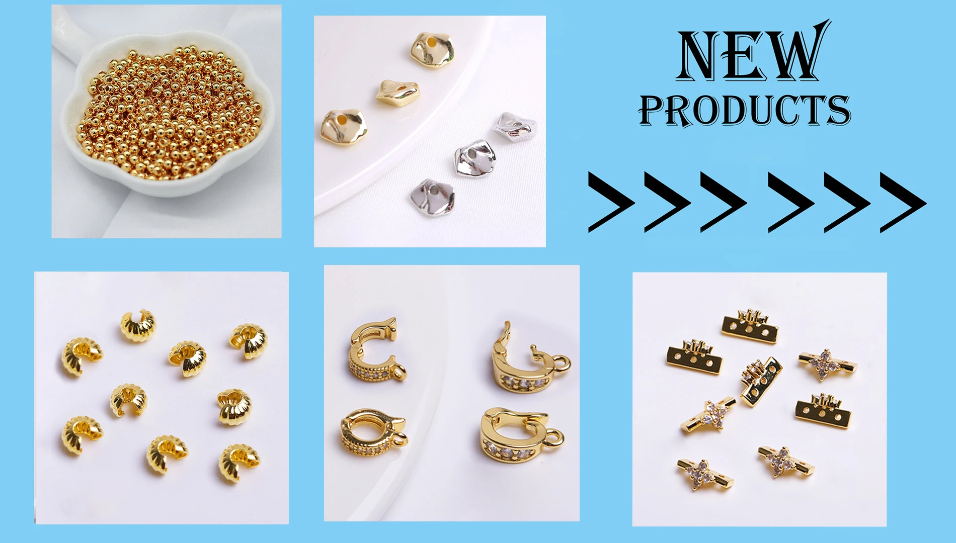 Abstands perlen aus 18 Karat vergoldetem/versilbertem Messing mit langen 9mm Rohr perlen in Knochen form für die Schmuck herstellung liefert DIY-Armband zubehör – Detail 4