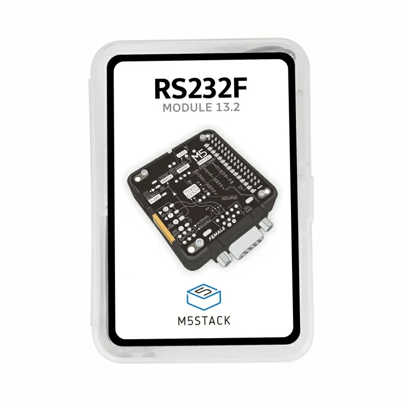 Módulo RS232 oficial M5Stack 13.2 con conector hembra DB9