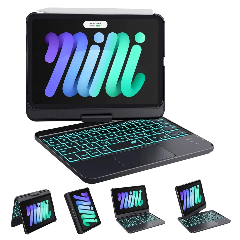 cover-magic-keyboard-per-ipad-mini-7-a17pro-2024-mini-6-a2568-con-rotazione-a-360-gradi-83-pollici-tastiera-wireless-retroilluminata