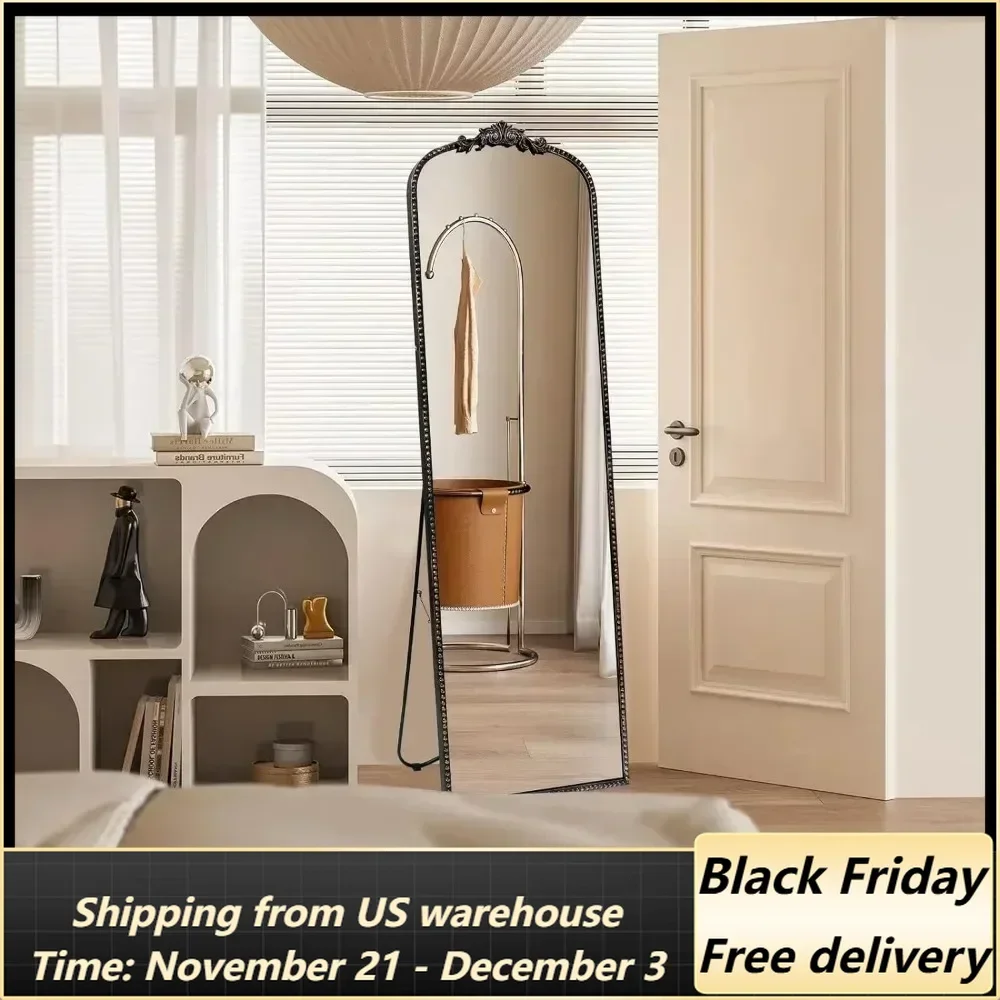 

Floor-to-ceiling full-length mirror with dresser, full-length mirror wall-mounted, freestanding or wall-mounted or wall-mounted