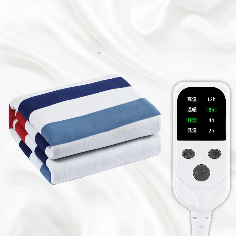 

Power Cord Heating Pad Winter Digital Display Fitted Warm Electric Blanket Queen Size Thicker Manta Electrica House Accessories