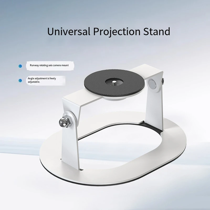 Projector Stand Rotating Metal Projector Mounting Bracket Supports Up to 10kg Ideal for Home and Office Use L-A31R