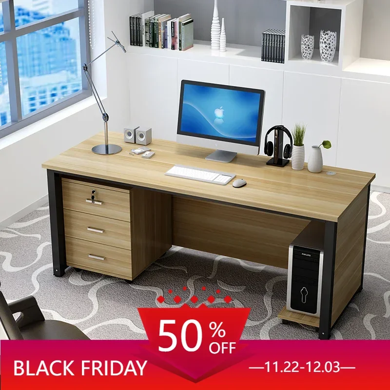 

Boss Simplicity Office Desks Table Modern Employee Home Office Desks Secretaire Computer Escritorios Work Furniture QF50OD