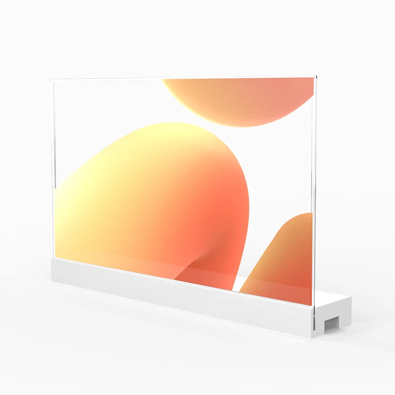 Transparent Digital Signage OScreen 4k Hd Touch Ultra Thin Transparent Display Transparent Oled Screen