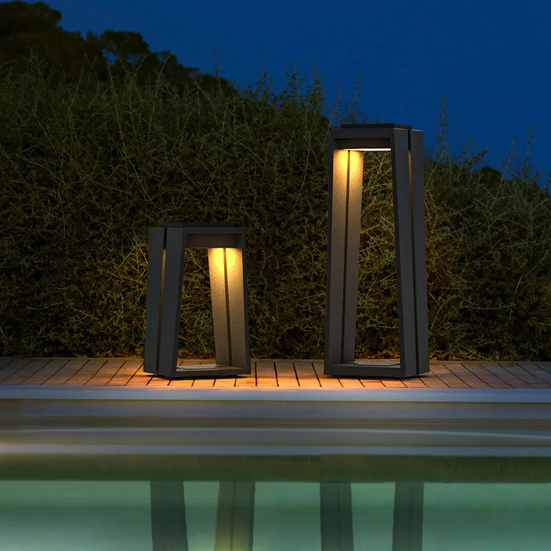 Solar lawn light outdoor waterproof outdoor garden light, garden villa landscape light community, clubhouse grass light