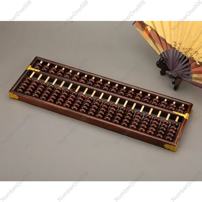 19th Grade Large Solid Wood Abacus, Old-fashioned Traditional Checkout Abacus, Opening A Replica Town Store for Collection