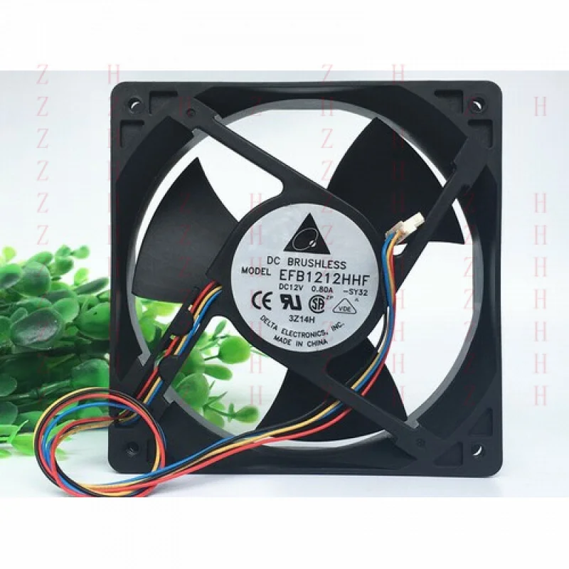 

XXZ для Delta EFB1212HHF 12 В 0,80 А 12038 4-контактный ШИМ-контроль температуры Cisco вентилятор корпуса