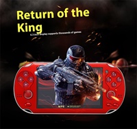 4.3-inch large-screen 8G game console nostalgic dual-joystick PSP handheld game console