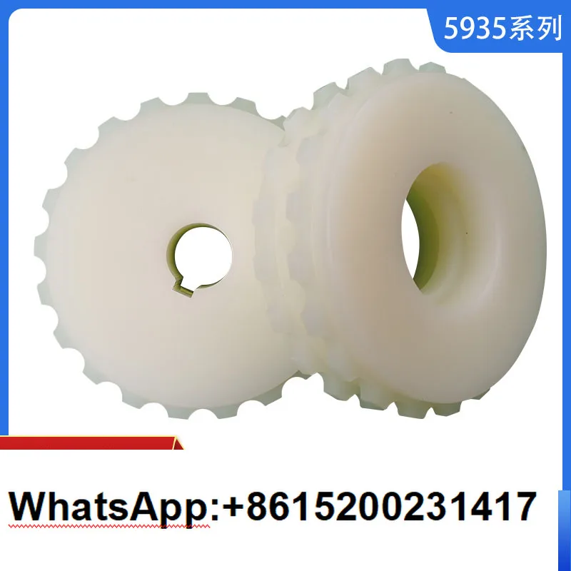 5935 roda dentada de correia de malha 19.05 roda dentada transportadora 16-18-21 -25-30