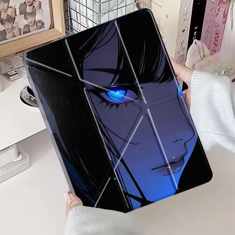 

Чехол для планшета Cool Girl Anime для iPad Air 4 5 M3 M2 1 2 M4 11 дюймов, Mini 6 7 Pro 2025 Pro 11th 10th 9th 8th 7th 12.9 дюймов с держателем