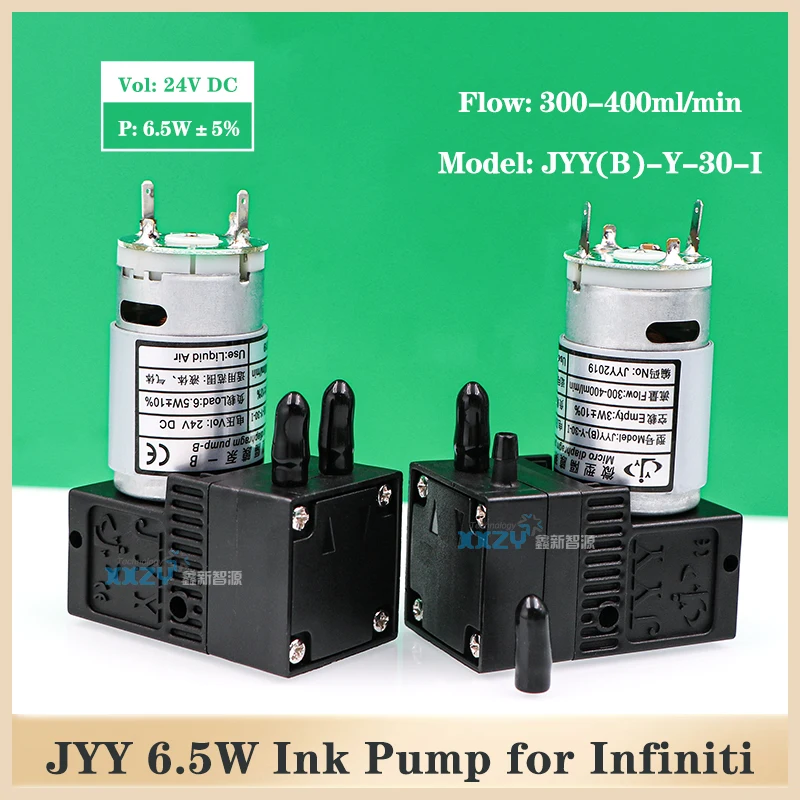 Eco Solvent Printer Parts Ink Pump 24V 6.5W Liquid Pump for Infiniti Phaeton Inkjet Printer